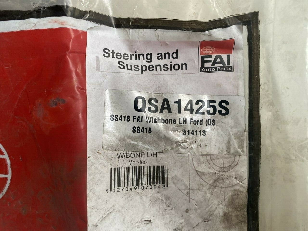 FAI SS418 Track Control Arm Wishbone Left Hand Side fits Ford