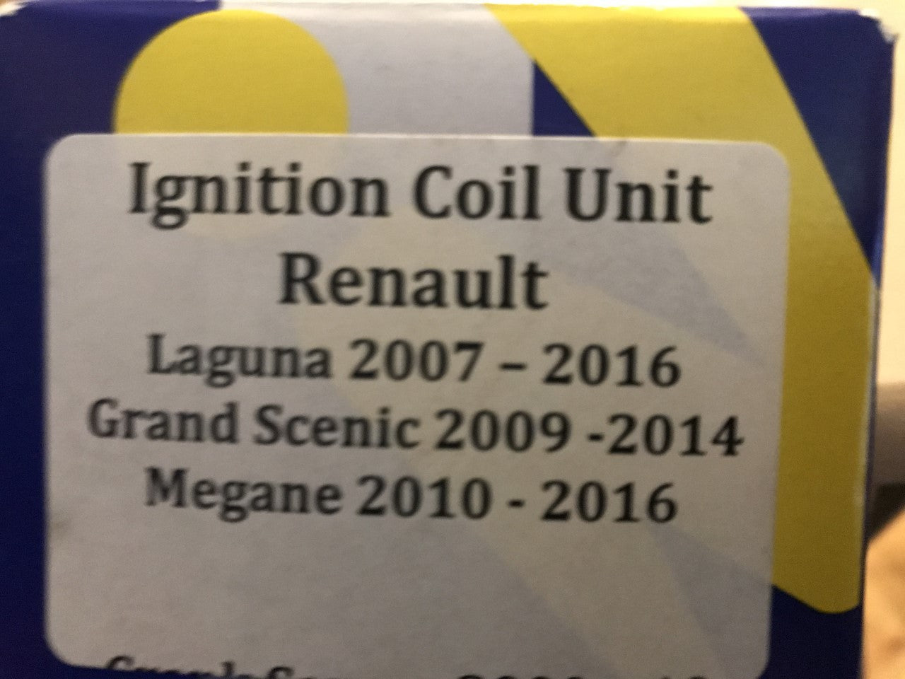 Ignition Coil Renault Fluence Grand Scenic Laguna Latitude Megane Scenic 12402