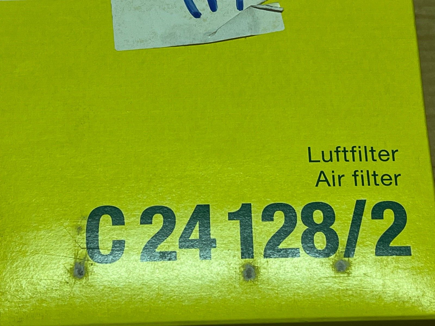 MANN C24128/2 Air Filter fits Vauxhall Vectra