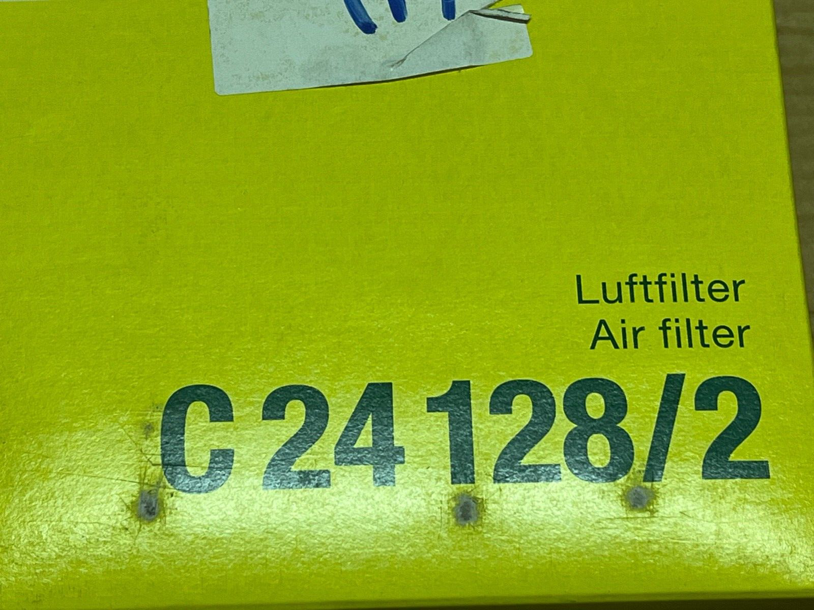 MANN C24128/2 Air Filter fits Vauxhall Vectra