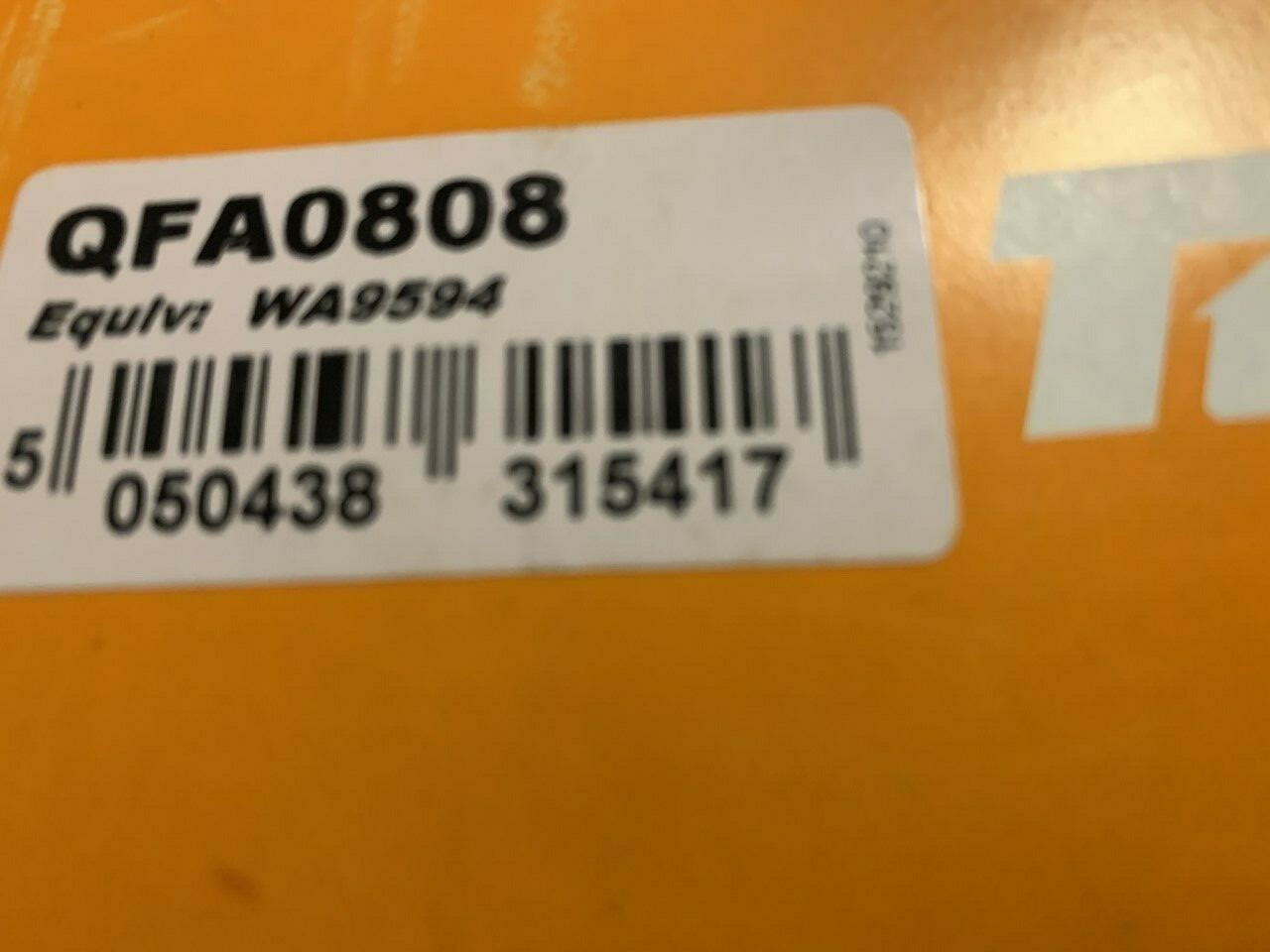 Citroen  Peugeot  TJ Filters QFA0808 WA9594 Air Filter