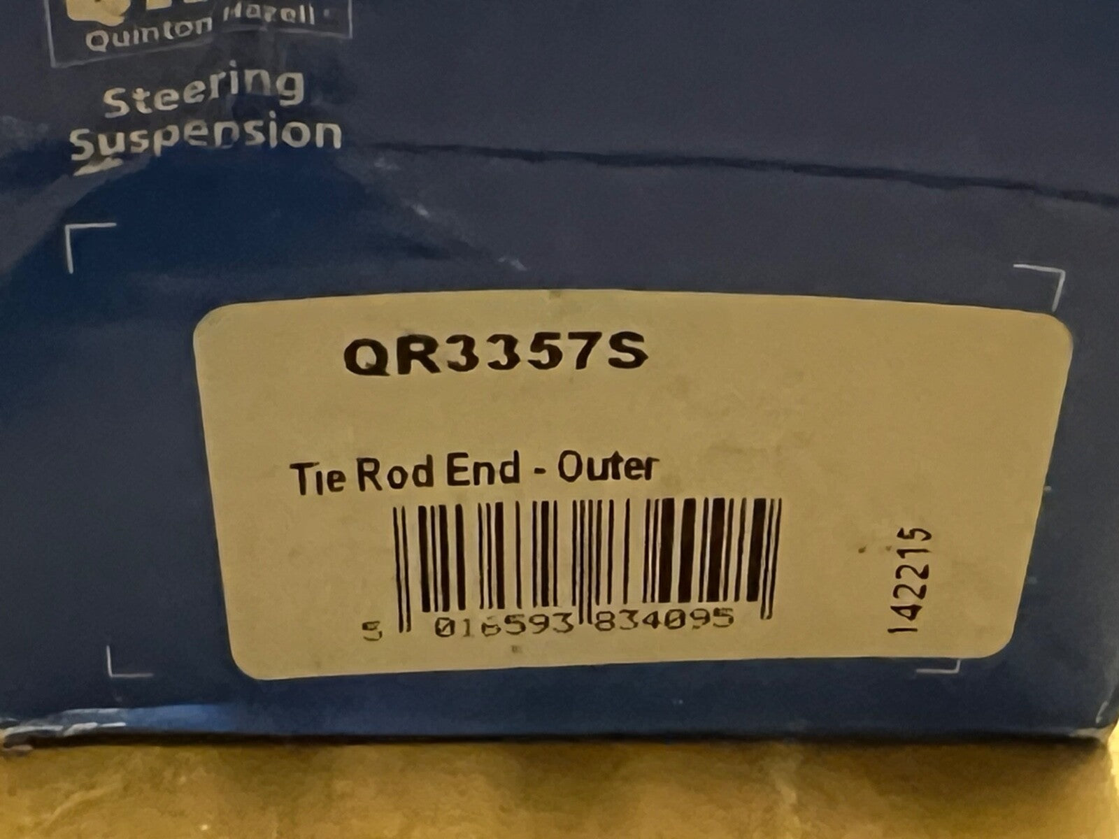 QH QR3357S Track Tie Rod End fits Mercedes M Class Vauxhall