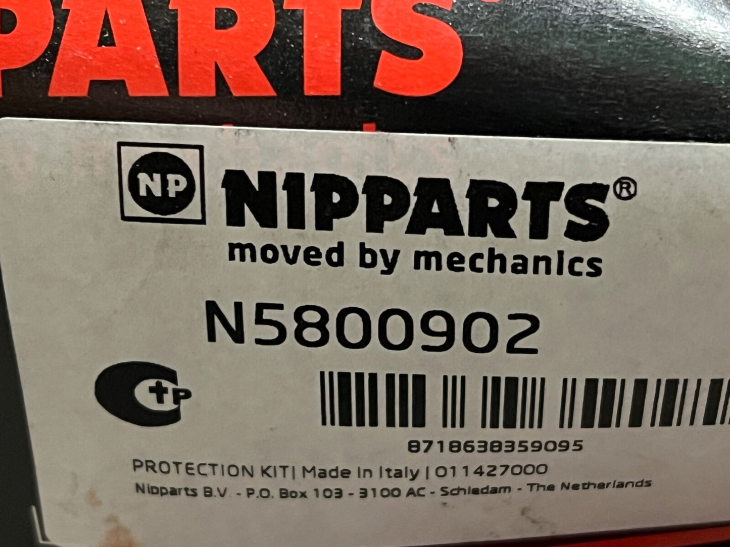 Nipparts N5800902 Front Shock Absorber Dust Covers fits Chevrolet Daewoo