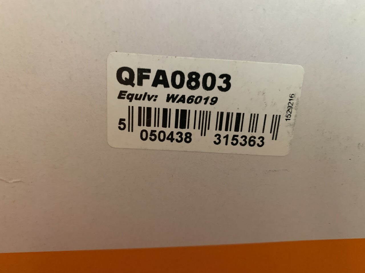 Mitsubishi  TJ Filters QFA0803 WA6019 Air Filter