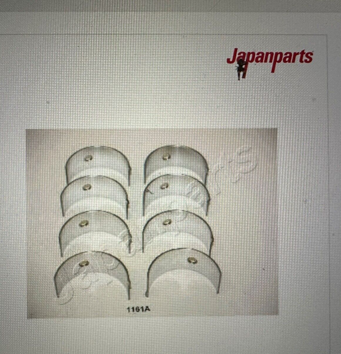 Japanparts CB1161A Big End Bearings fits Toyota Cressida II 1980-85 Hiace 79-83