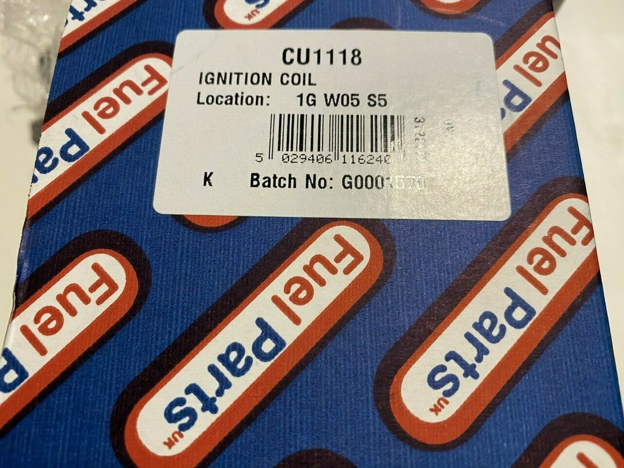 Fuel Parts CU1118 Ignition Coil