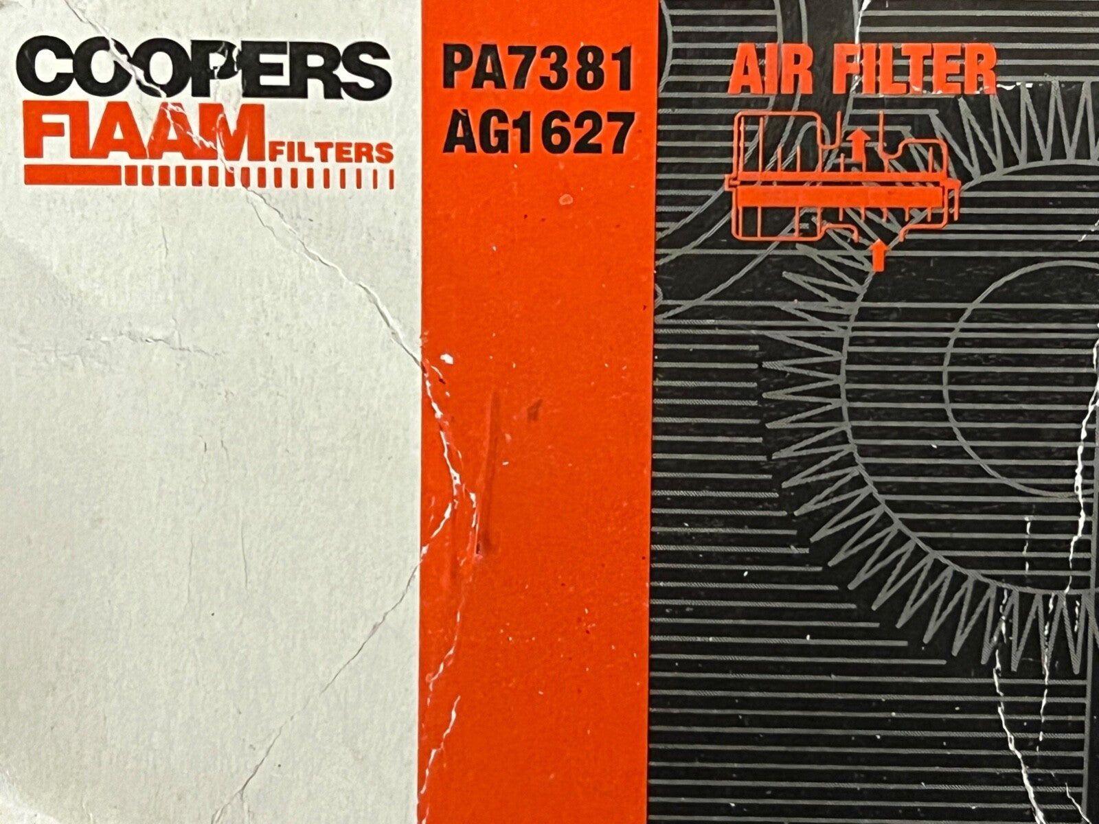 COOPERS Air Filter for Mercedes Benz C180 M111.951 2.0 (05/2001-12/2002) PA7381