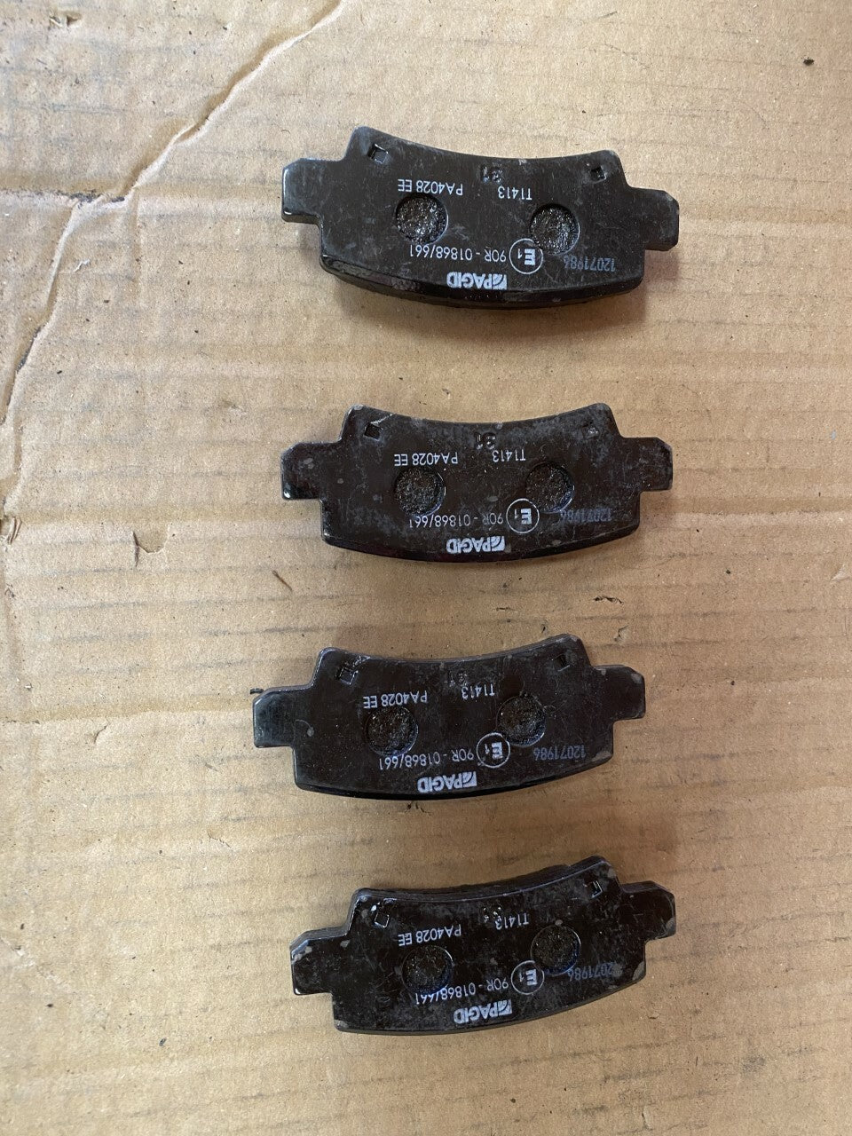 Pagid T1413 MDB2212 Brake Pad Set fits Toyota