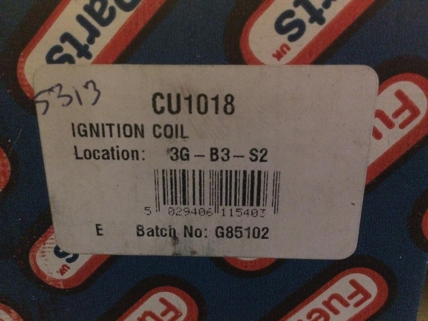 Ignition Coil Citroen Peugeot Rover TVR CU1018 Fuel Parts