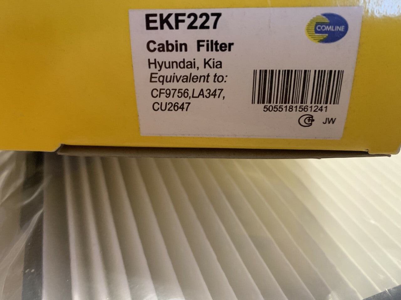 Hyundai Santa Fe Sonata Trajet XG Kia Magentis Sorento  EKF227 Cabin Filter