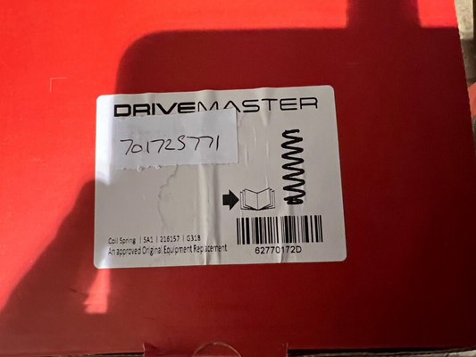 Drivemaster 701725771 Front Coil Spring fits RENAULT ESPACE III 1996-2002