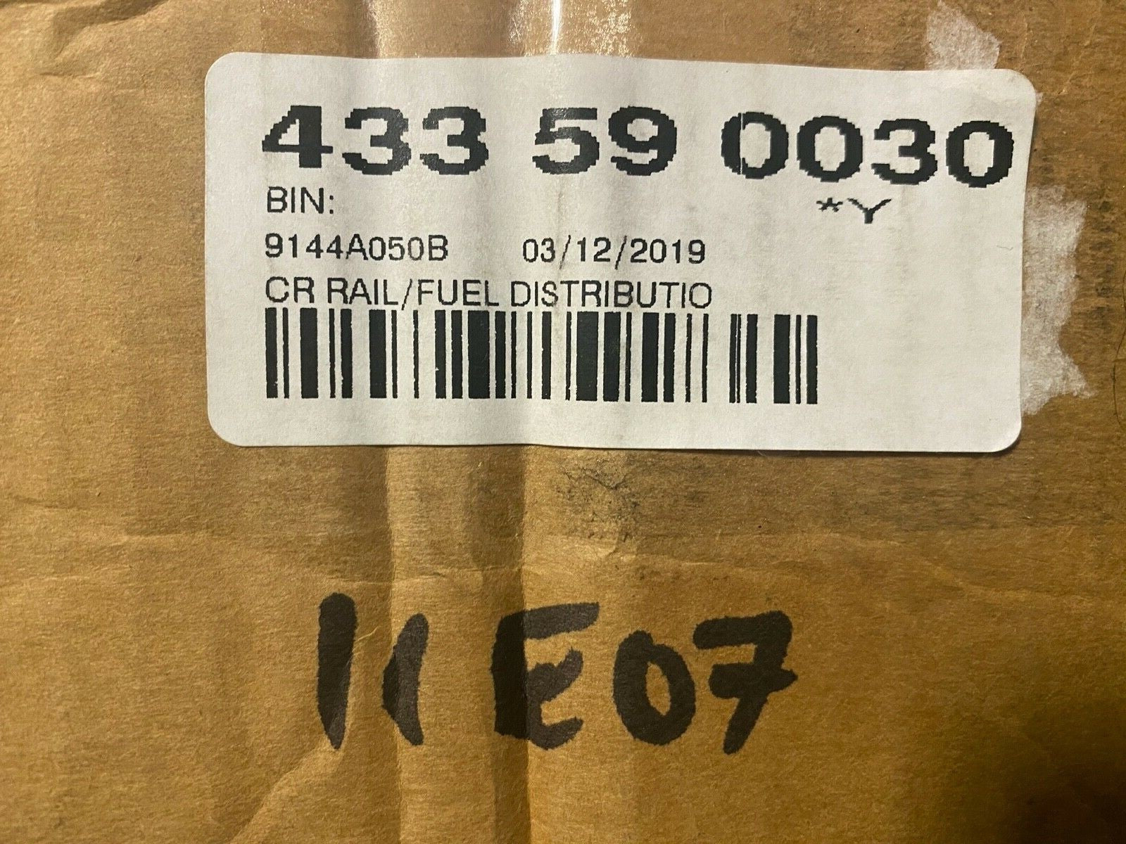 Delphi 9144A050B Diesel Fuel Rail fits Jaguar & Ford