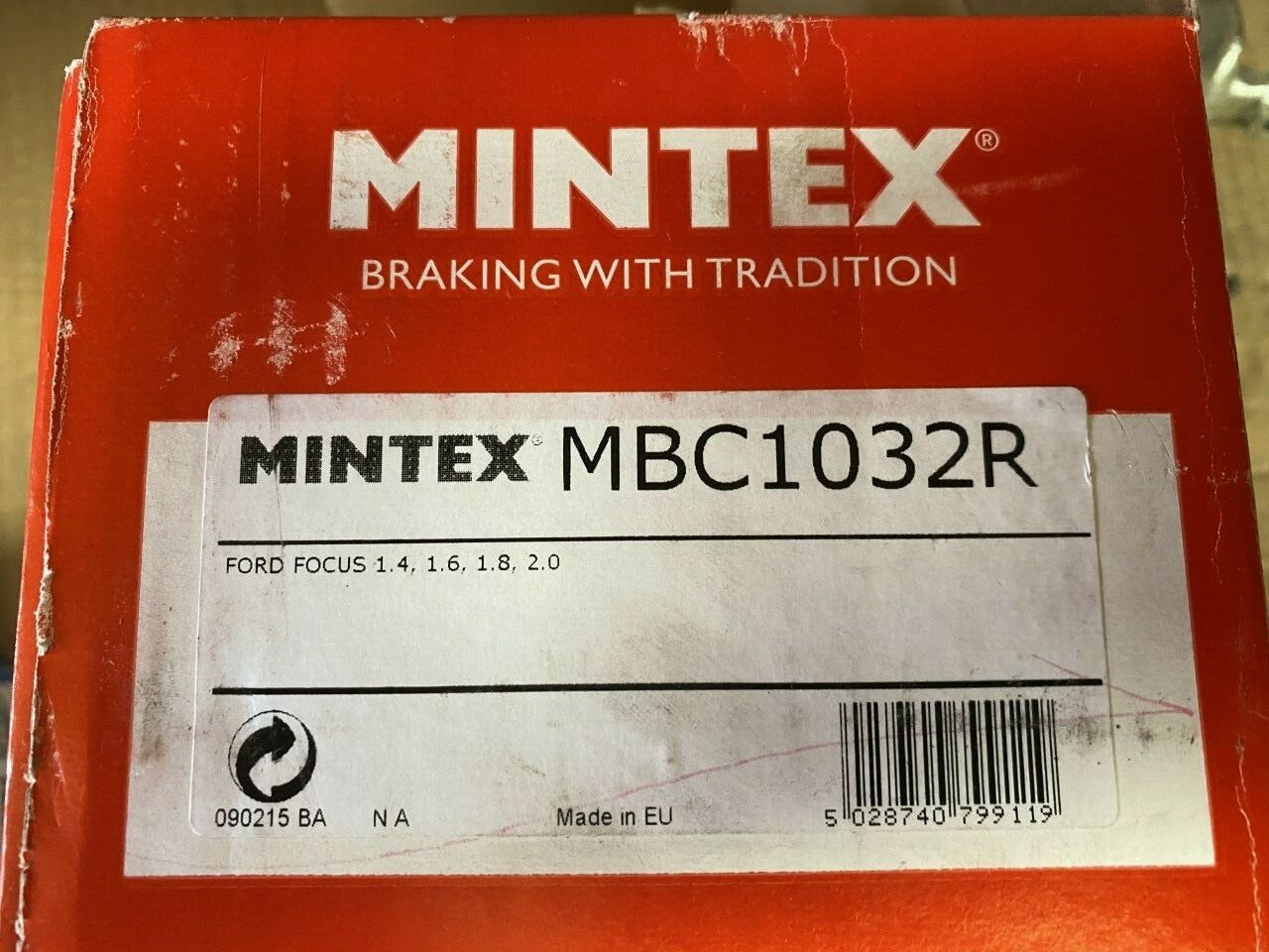 Mintex MBC1032R CA1764R Brake Caliper Right Hand fits Ford