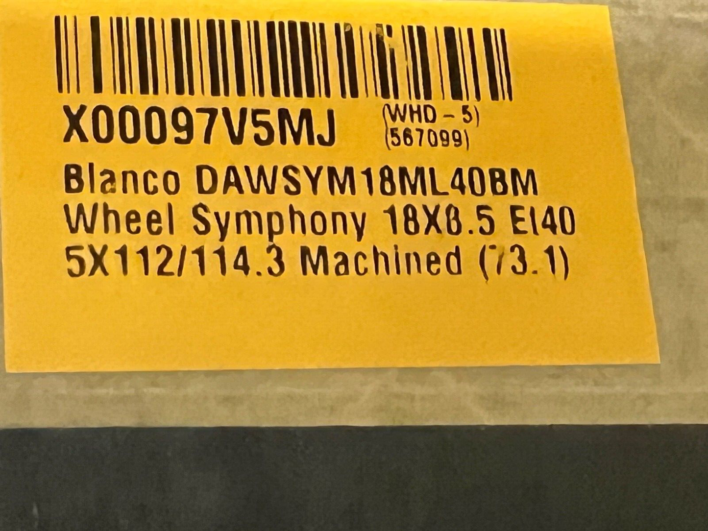 DMS840523M Symphony Wheel