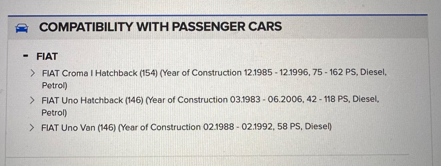 First Line FBM3170 Brake Master Cylinder fits Fiat Croma Uno Lancia Thema