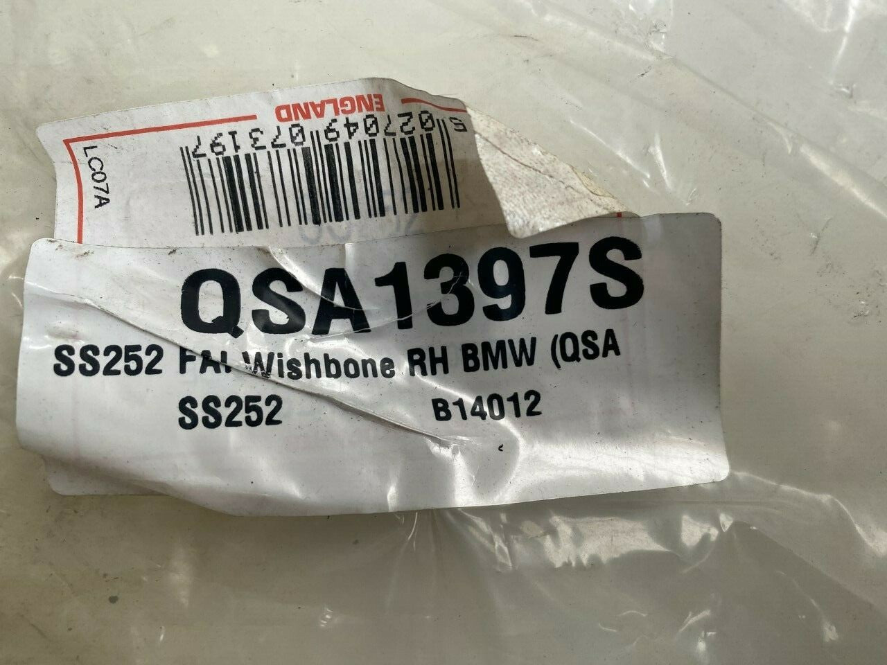 FAI SS252 Track Control Arm Wishbone Right Hand Side fits BMW