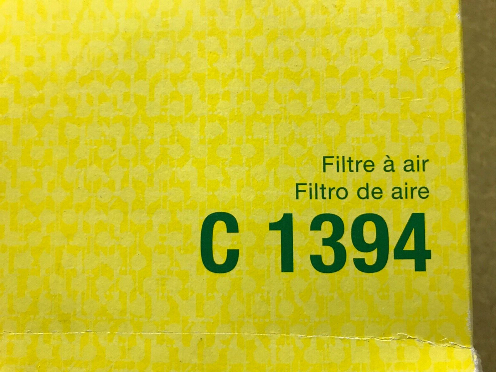 MANN C1394 Air Filter fits Renault 19 21 Clio 25 Espace Trafic Super 5