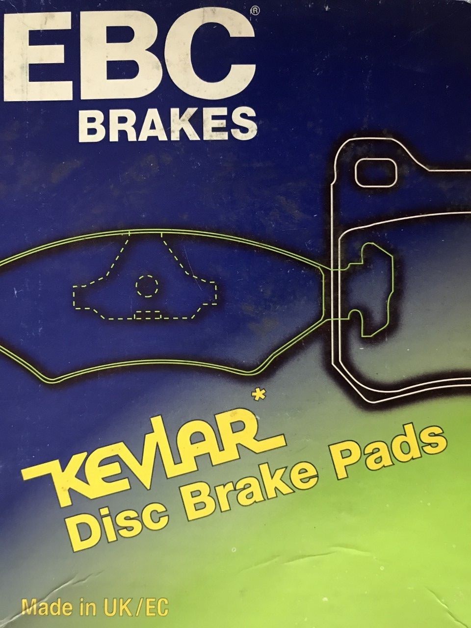 EBC made with Kevlar Front Brake Pads Audi Coupe Ford Granada Mondeo DP910/2