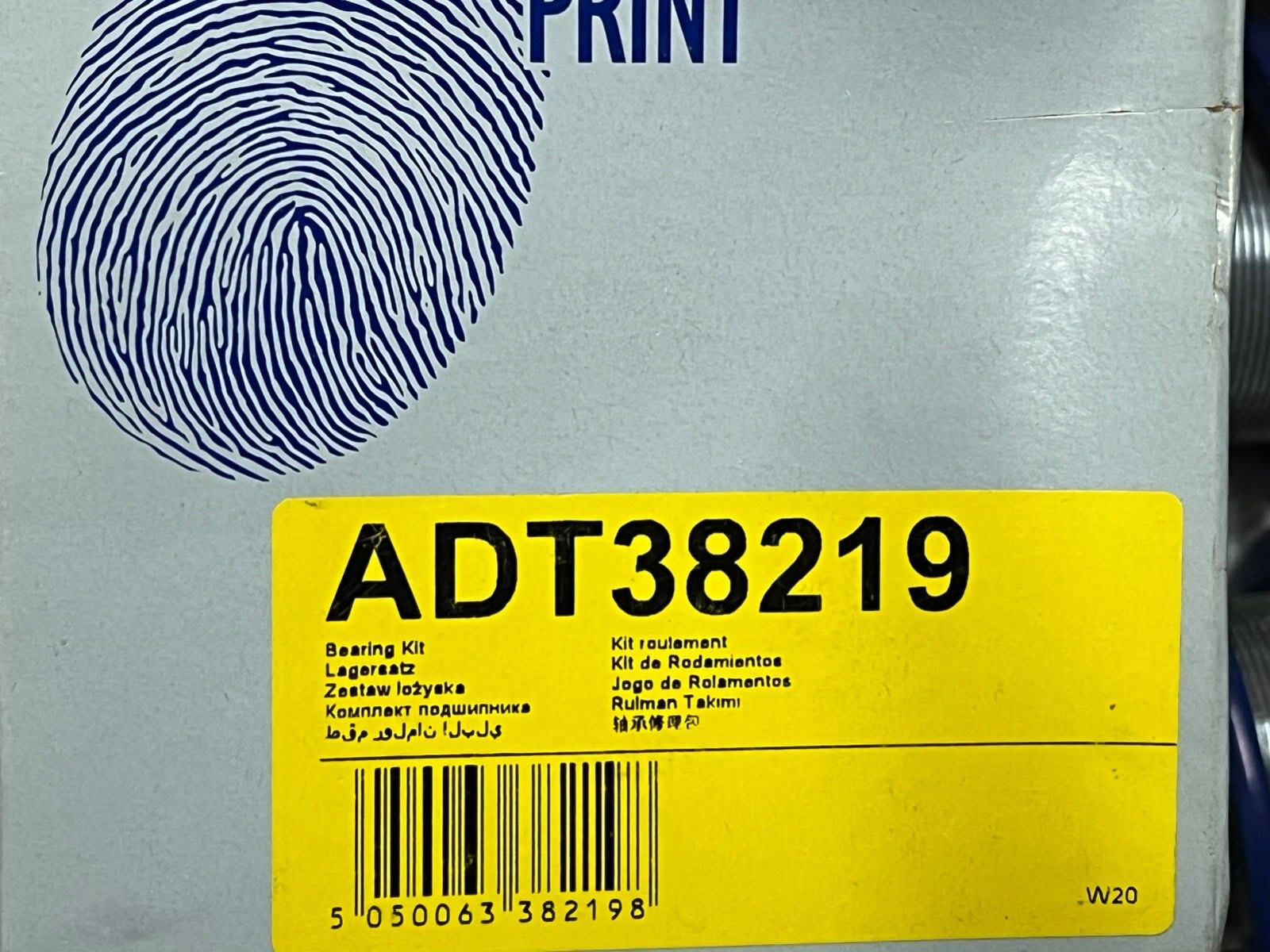 Blue Print ADT38219 Front Wheel Bearing Kit fits Toyota Carina Carina E Celica