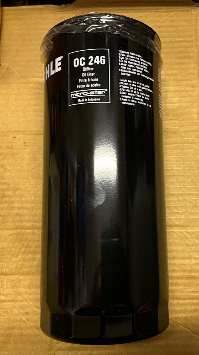 Mahle Oil Filter OC246 fits Scania Volvo