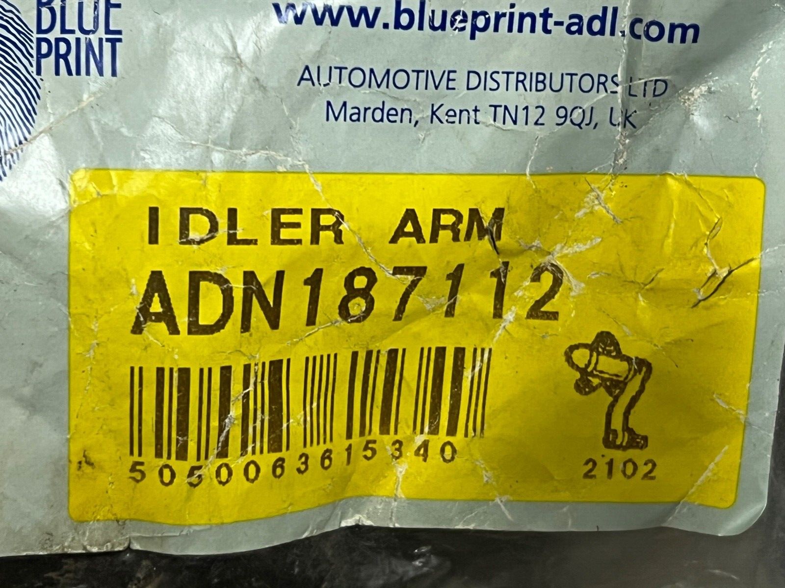 Blue Print ADN187112 Idler Arm fits Nissan Pick Up