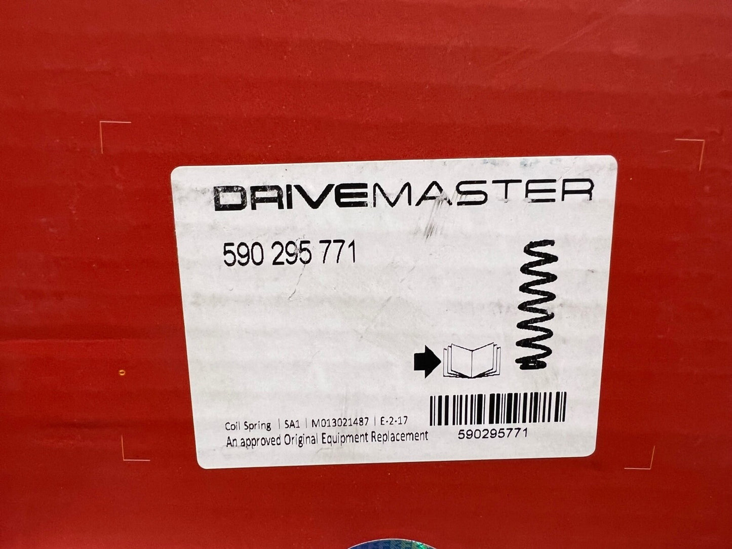 Drivemaster 590295771 Front Coil Spring Fits Fiesta MK4 Mazda 121