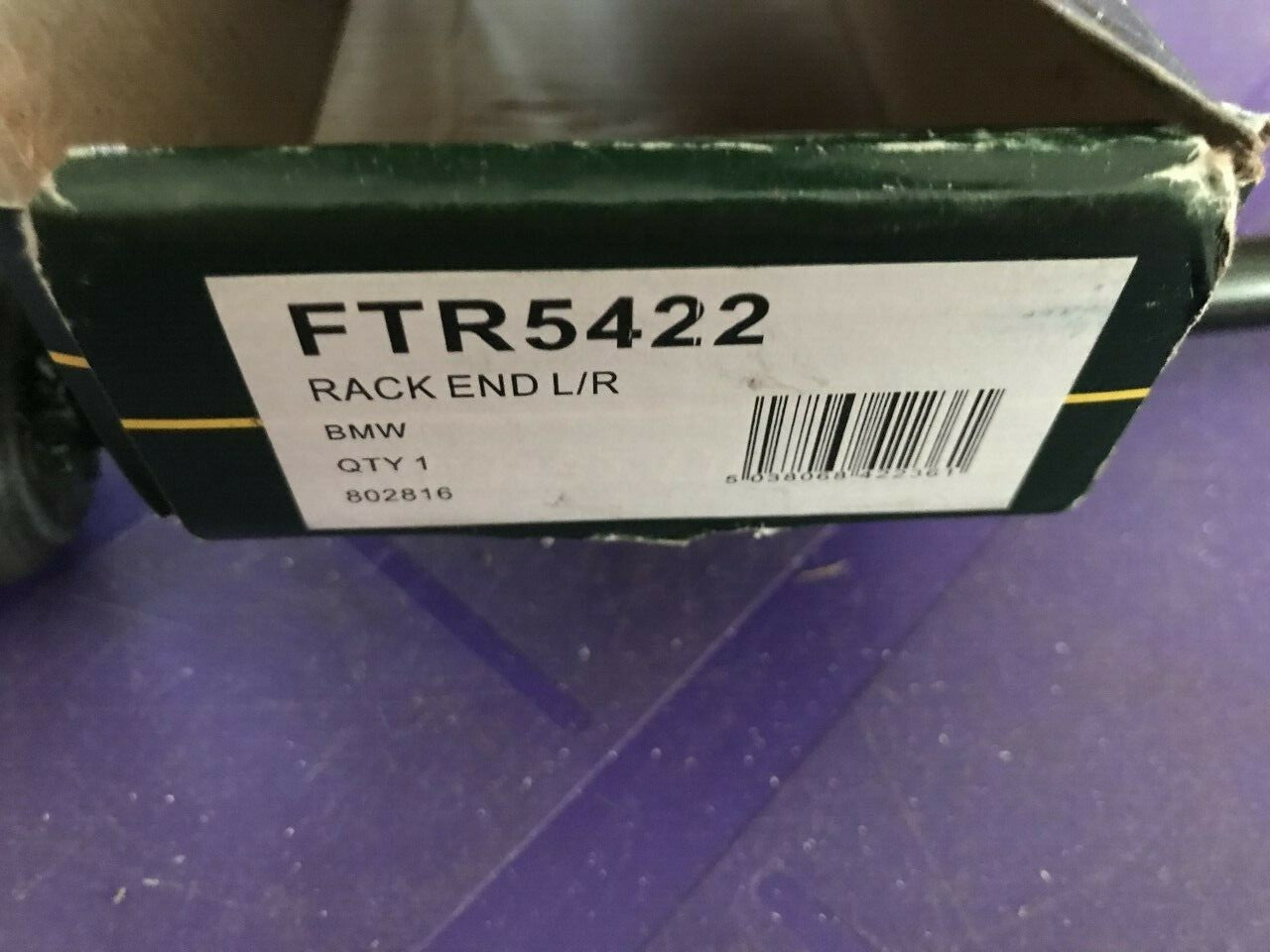 First Line FTR5422 Tie Rod fits BMW