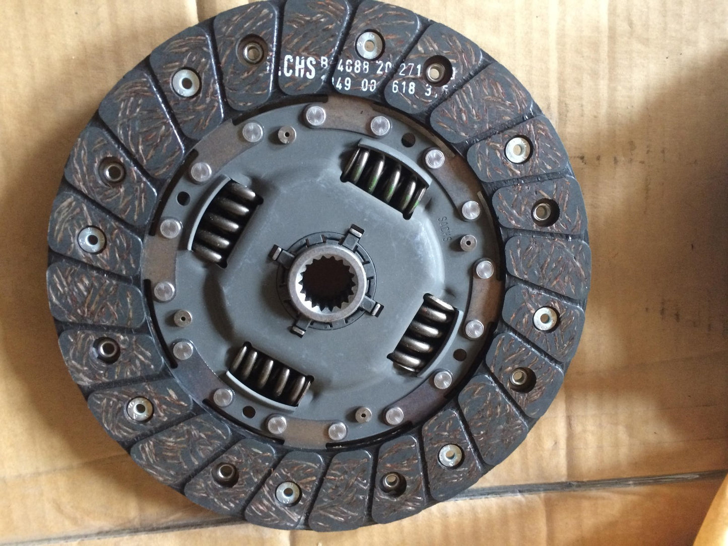 3 Piece Clutch Kit Plate Cover Bearing Citroen Peugeot Talbot Sachs 3000951725