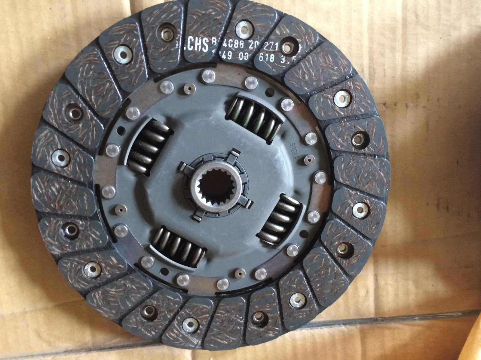 3 Piece Clutch Kit Plate Cover Bearing Citroen Peugeot Talbot Sachs 3000951725