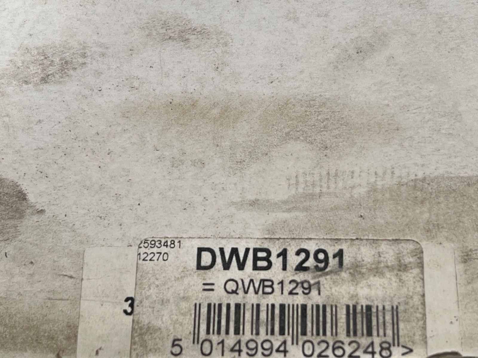 DWB1291 QWB1291 Rear Wheel Bearing fits Toyota Yaris P1 P2 1999-2005
