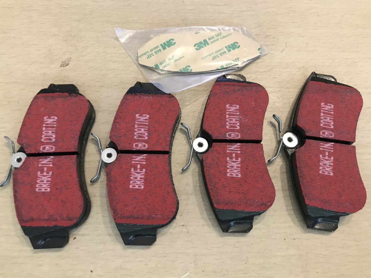 EBC Heavy Duty Front Brake Pads Audi A6 Nissan Almera Primera P10 WP11 DP833