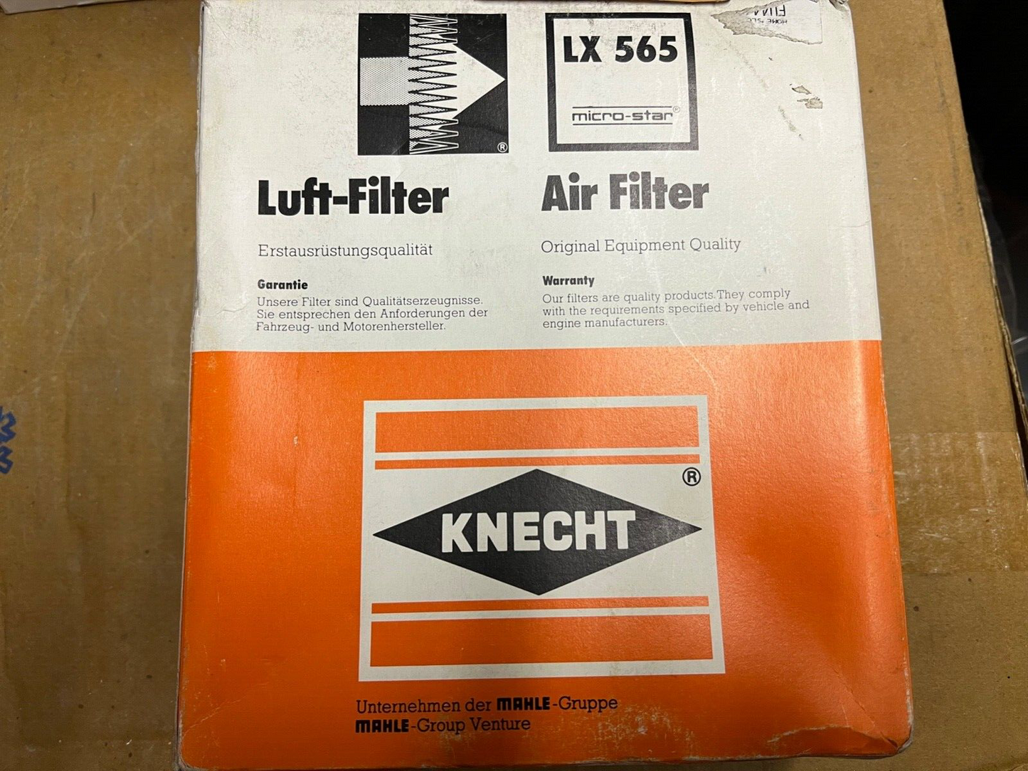 Luft-Filter LX565 Air Filter fits Renault Laguna Espace