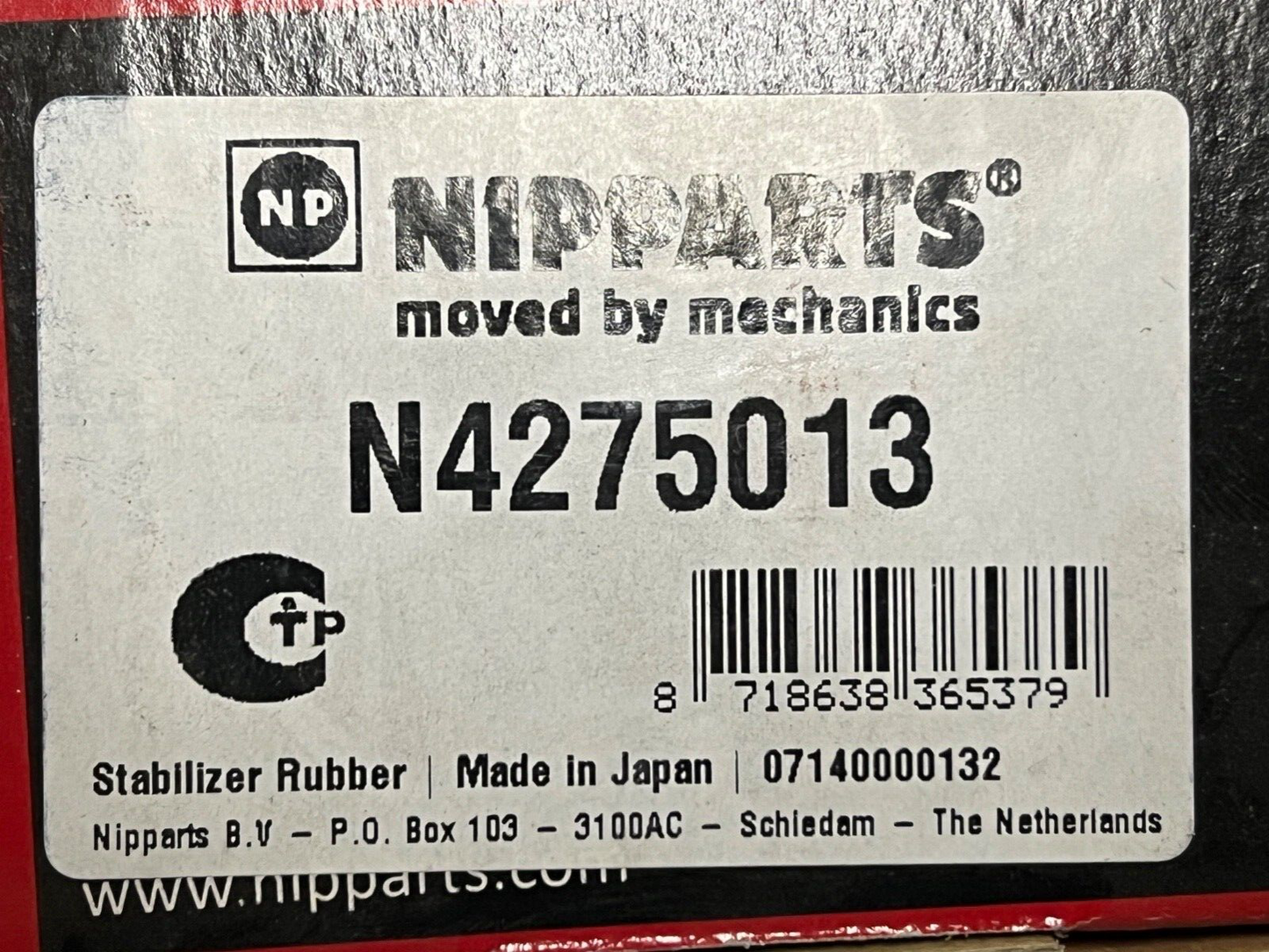 Nipparts N4275013 Anti Roll Bar Bush fits Mitsubishi Pajero Shogun