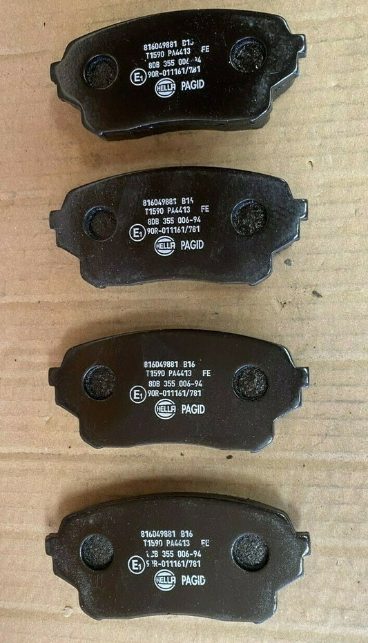 Hella-PAGID T1590 8DB355006-941 Front Brake Pad Set fits Suzuki