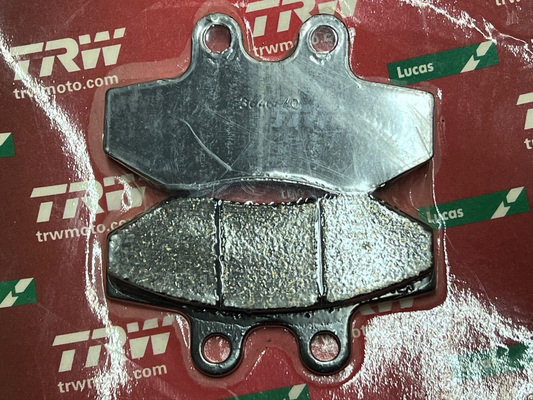 TRW MCB774 Brake Pads Yamaha NXC125 Cygnus X 04-13 / MBK YP125 Flame SFA393