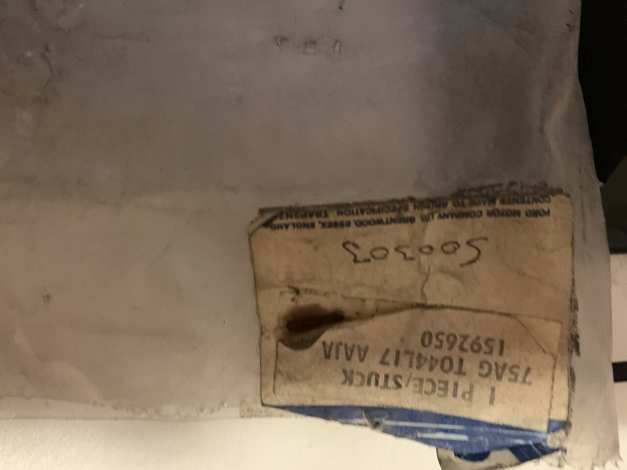 for Ford Escort MK2 MK11 Brown Dash Panel Brand New Original