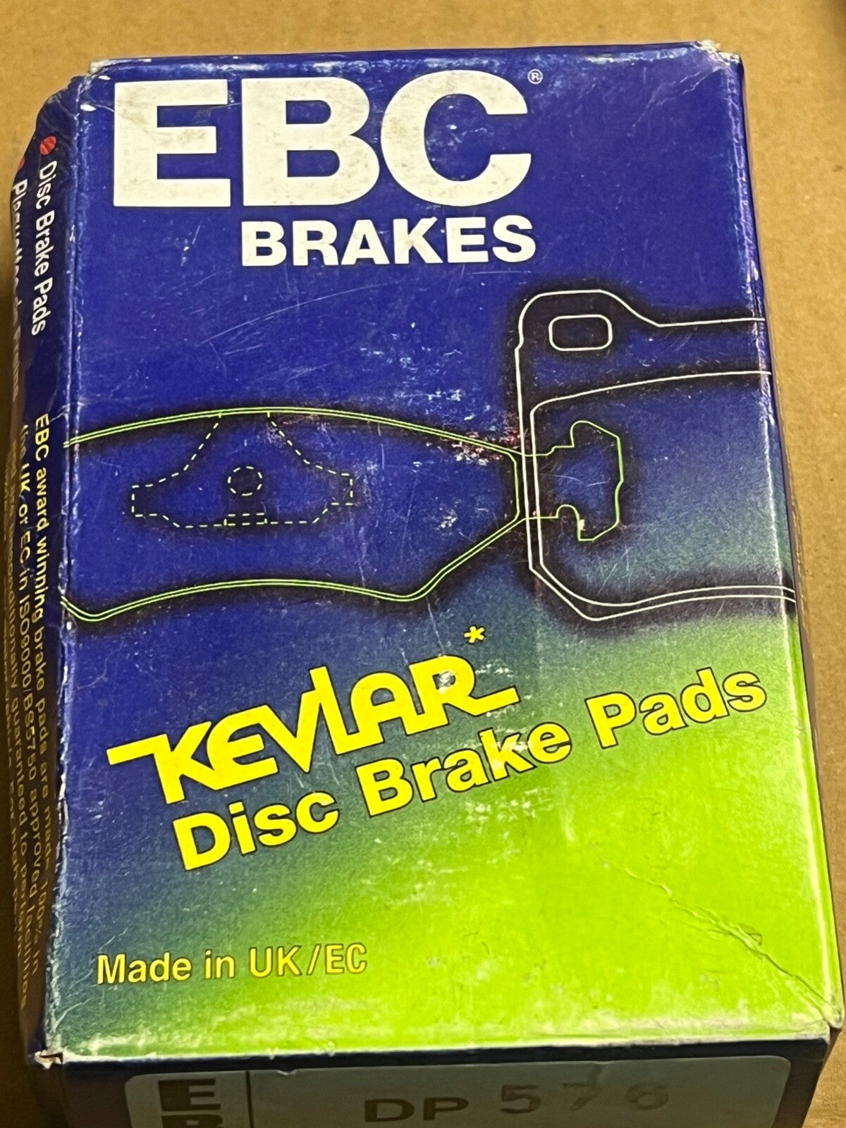 EBC DP576 Brake Pad Set fits Mitsubishi Colt Lancer Galant