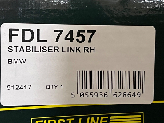 First Line FDL7457 Off Side Right Hand Side Stabilizer Link Drop Link fit BMW X1
