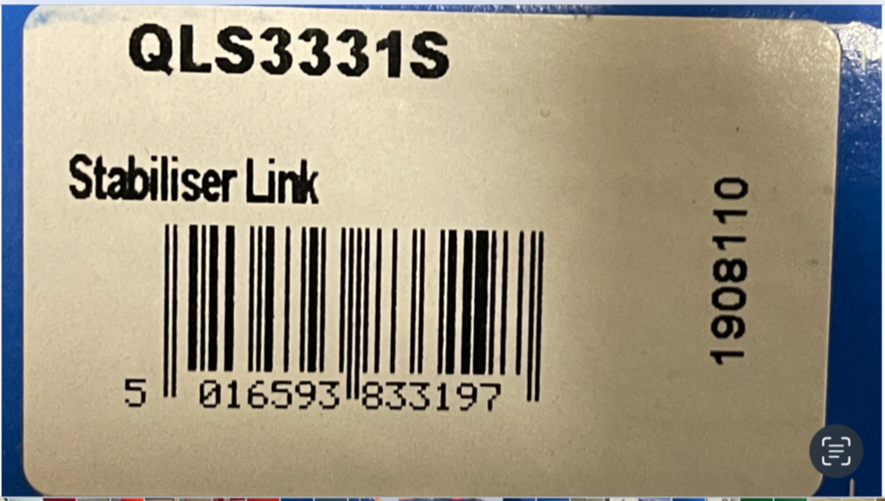 QH QLS3331S Stabilizer Drop Link fits Mercedes Citan Renault Grand Scenic Kangoo