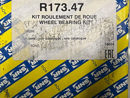 SNR R173.47 Front Wheel Bearing Kit fits Mitsubishi