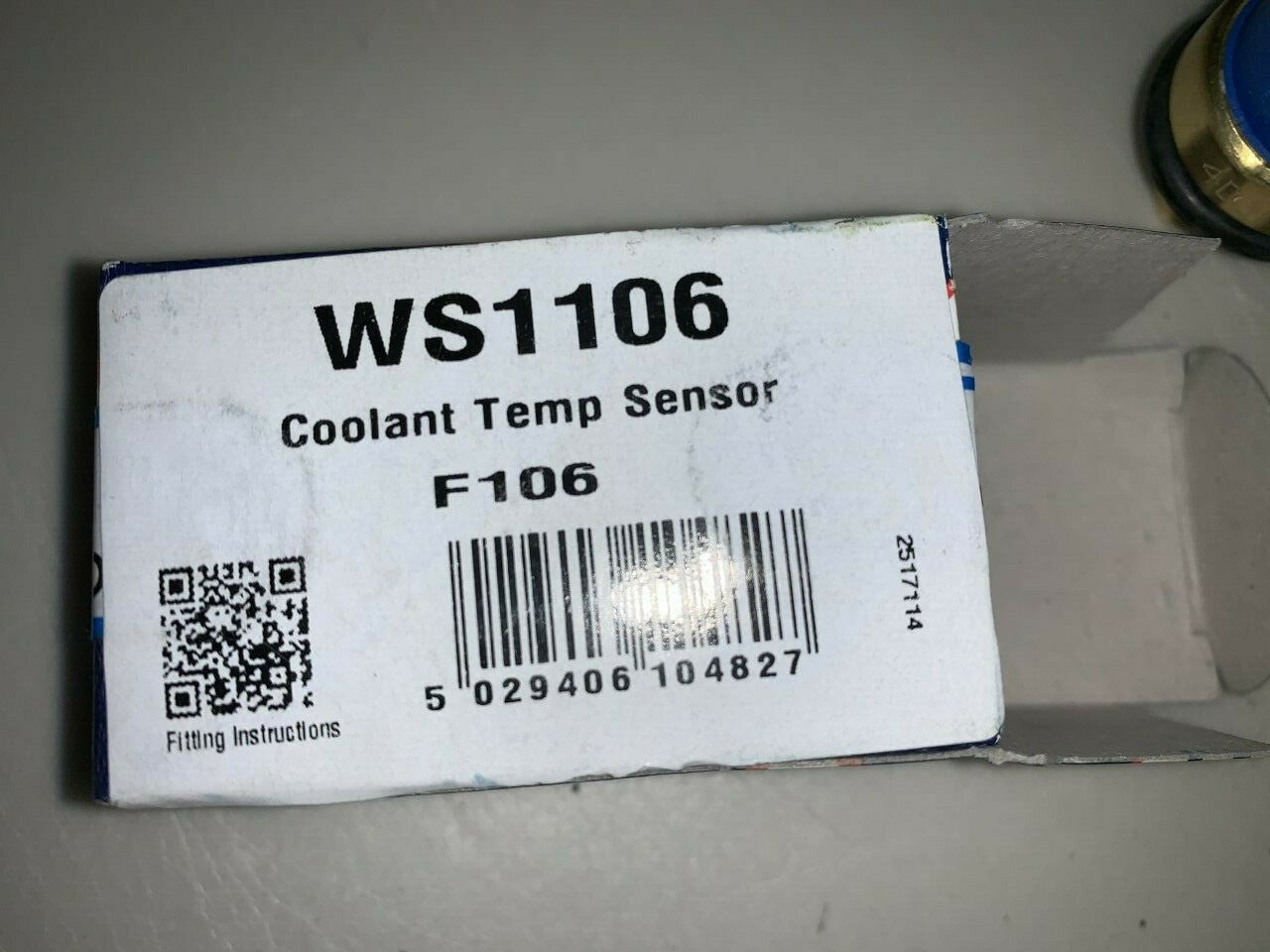 Fuel Parts WS1106 Coolant Temperature Transmitter Sensor