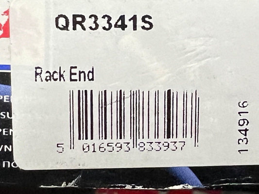QH QR3341S Tie Rod Inner Tie Rod fits Renault Clio