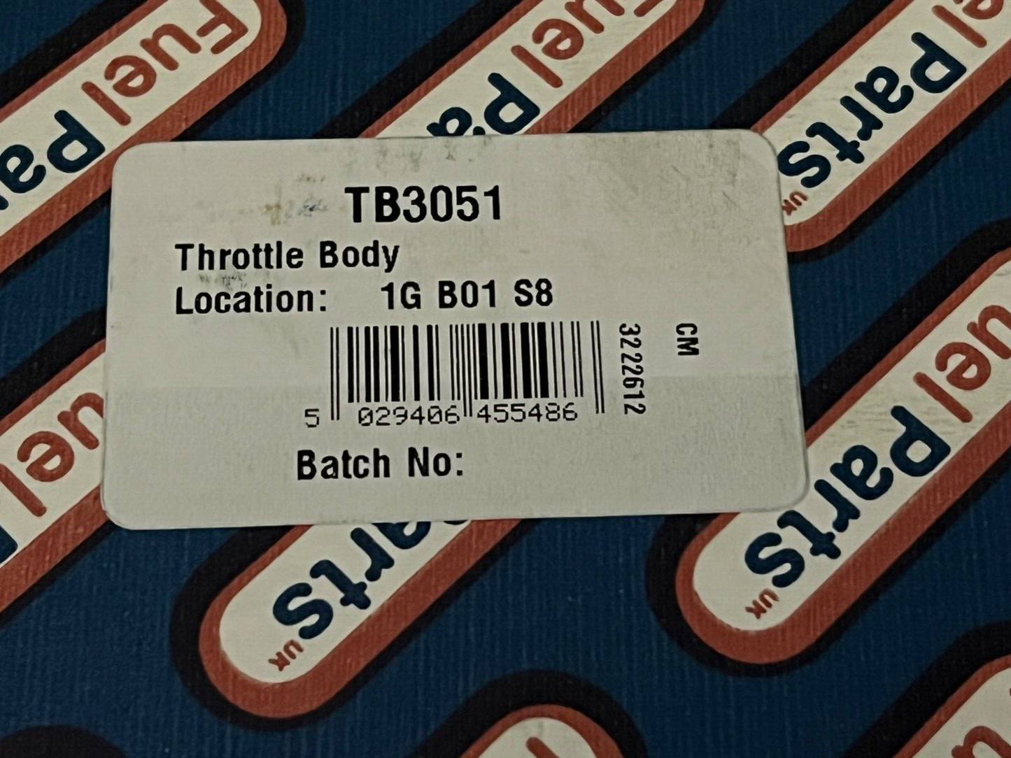 Fuel Parts TB3051 Throttle Body fits Audi Jeep Mitsubishi Seat Skoda VW