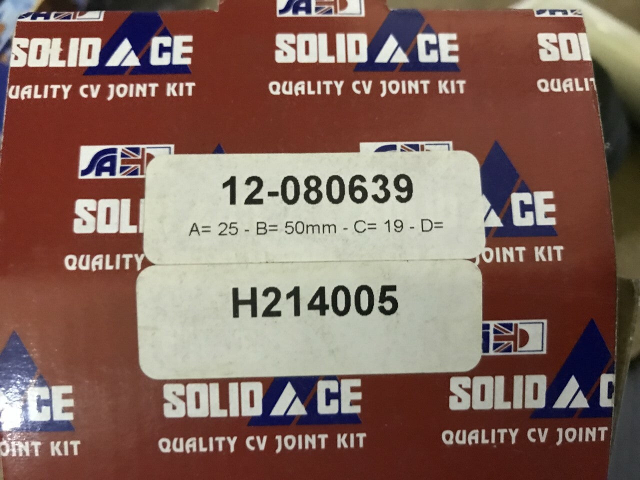 Hyundai Amica Hyundai Atoz Solid Auto H214005 CV Joint Kit