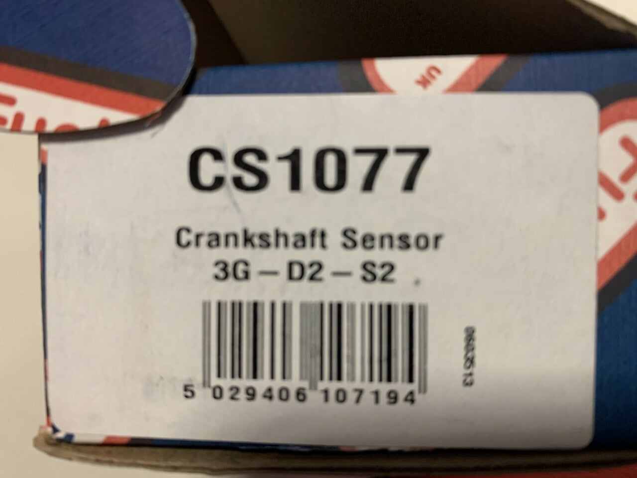 Fuel Parts CS1077 Crank Angle Sensor fits Seat VW Volkswagon