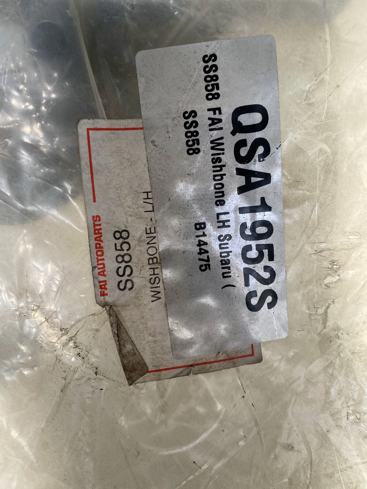 FAI SS858 QSA1952S Track Control Arm Suspension Arm Front Left Hand fits Subaru