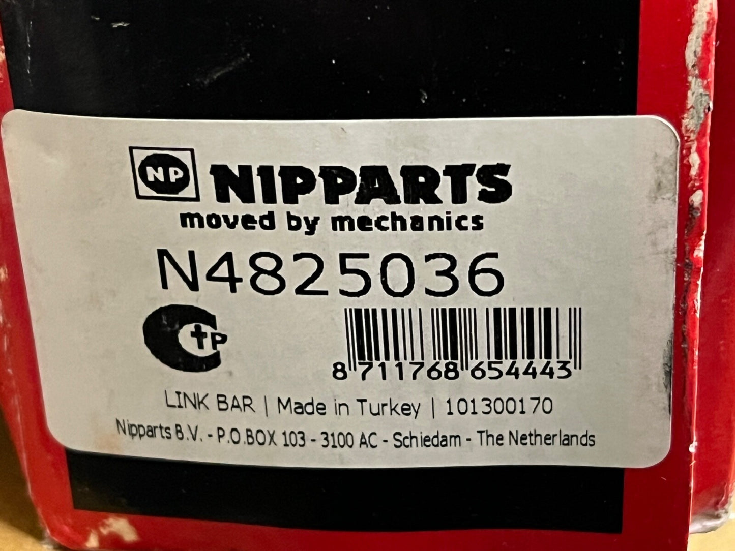 Nipparts N4825036 Tie Rod End Track Rod End Left Hand Side fits Mitsubishi