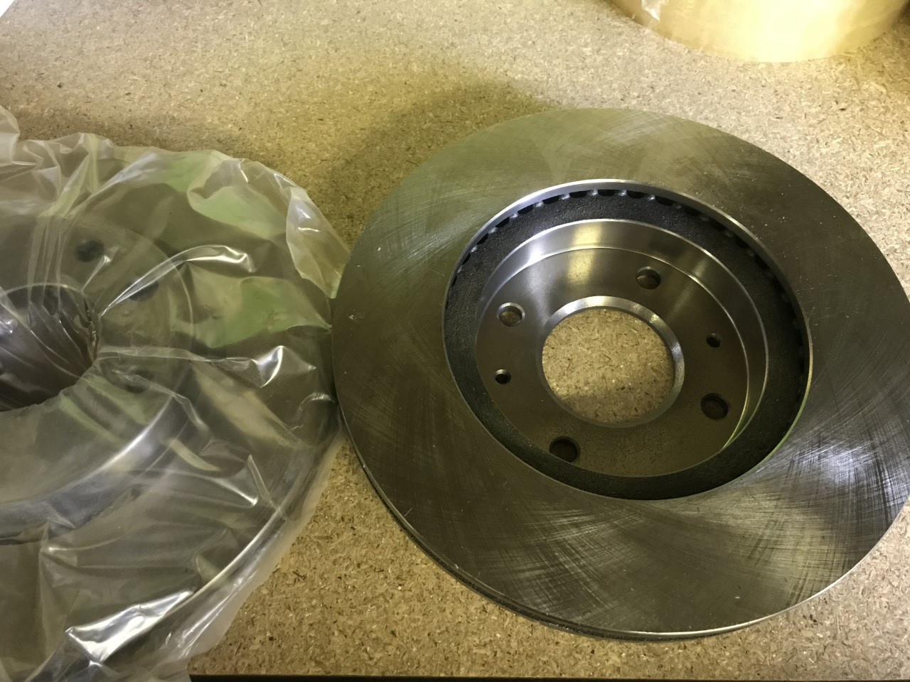 Hyundai Elantra Sonata Kia Magentis Solid Auto H206018 Front Brake Disc