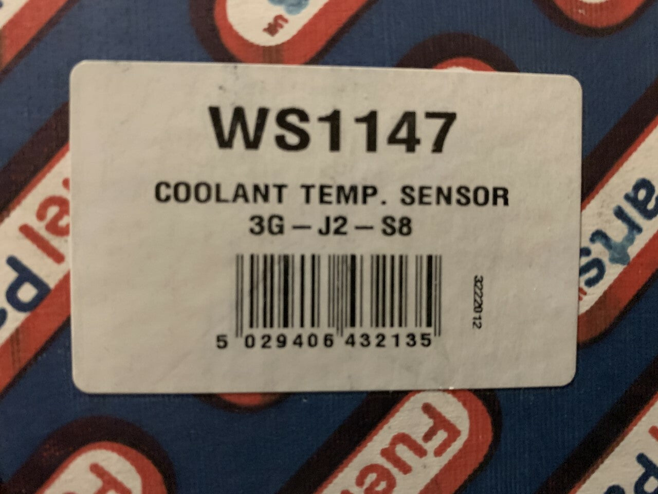 Fuel Parts WS1147Coolant Temperature Transmitter Sensor fits Fiat