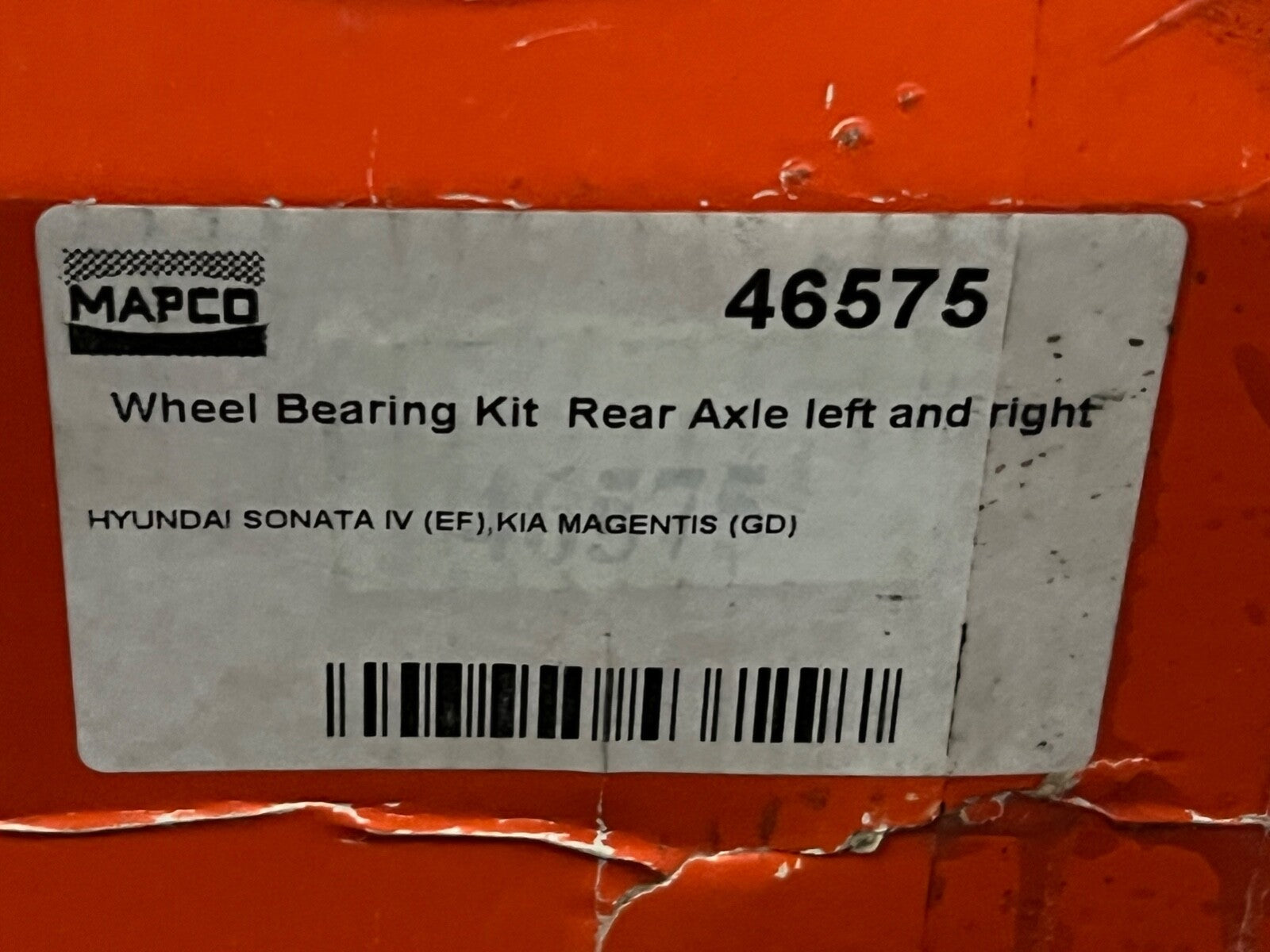 Mapco 46575 Rear Wheel Bearing fits Hyundai Sonata Kia Magentis